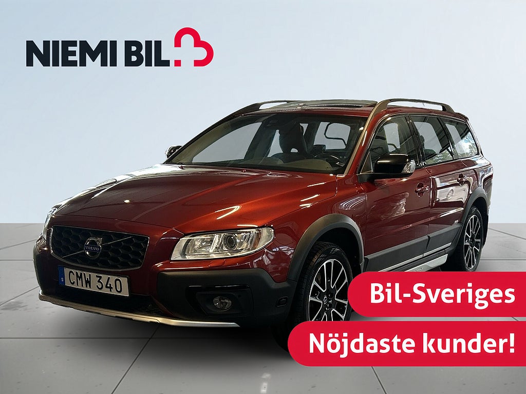 Volvo XC70 D4 AWD Dynamic Edition MoK/Pvärm/Skinn/Drag/KamremBytt