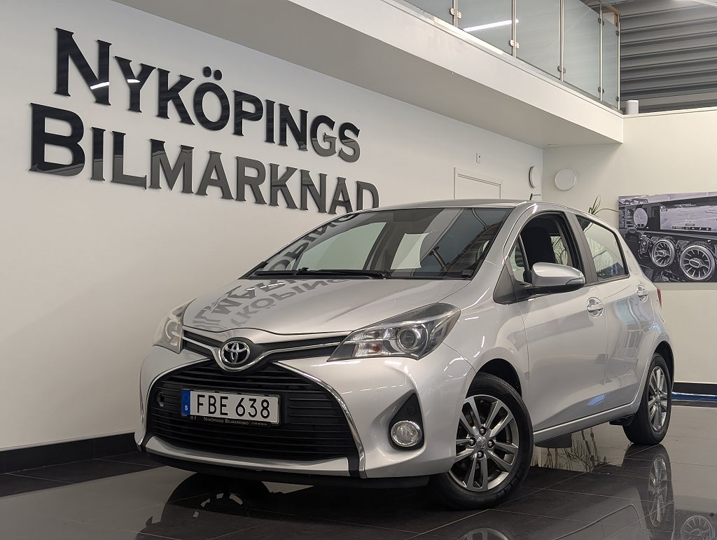 Toyota Yaris 5-dörrar 1.33 Active kamera M-värmare