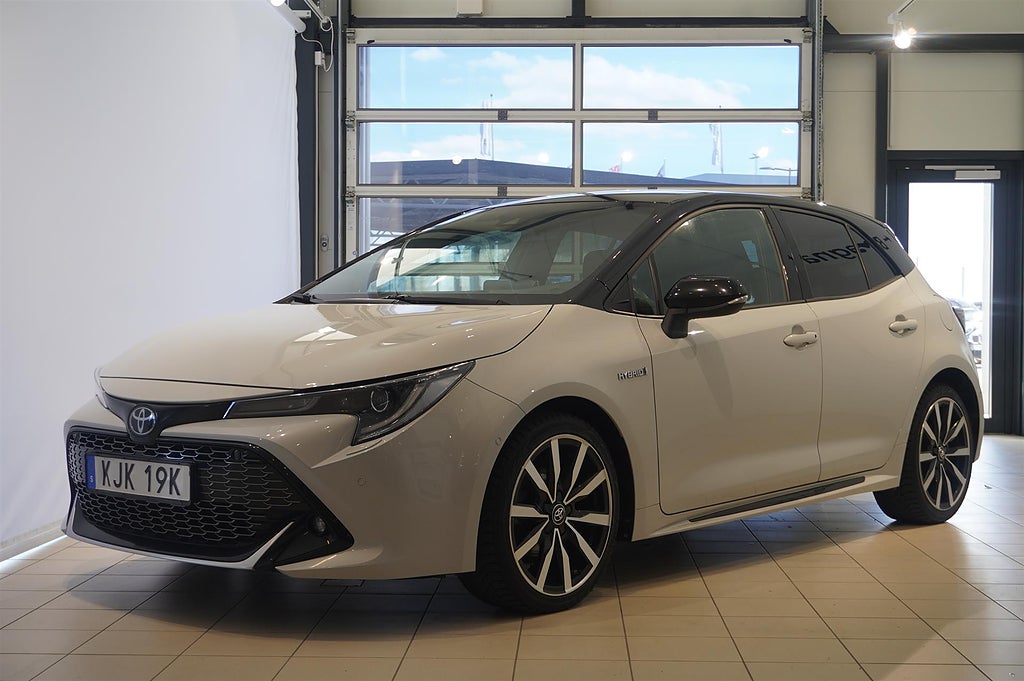 Toyota Corolla Hybid E-Cvt Gr Sport Kamera Ad Farth Svart Tak | Ränta 3,95%