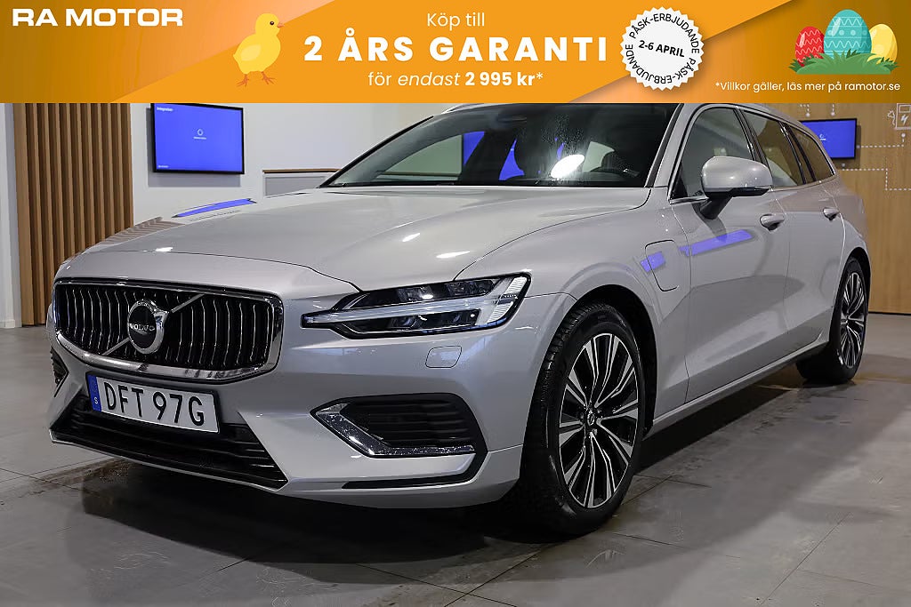 Volvo V60 Recharge T6 350hk AWD Core Edition Aut Drag Leasbar 2023
