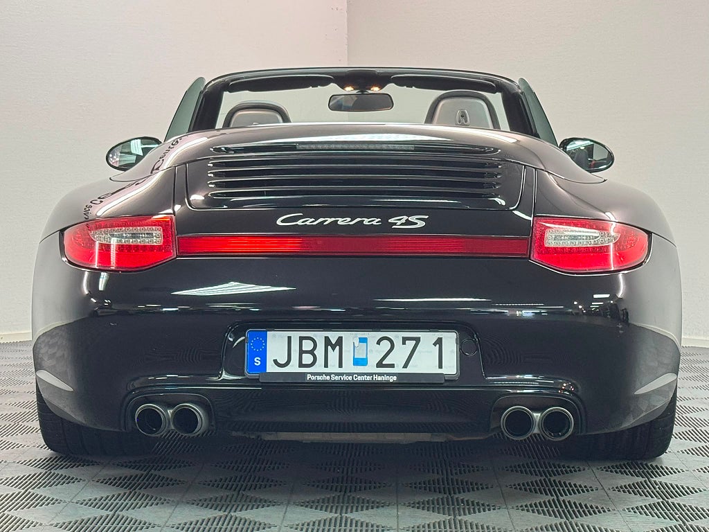 Porsche 911 Carrera 4S Cabriolet Manual, 6-trins, 385ps, 2009
