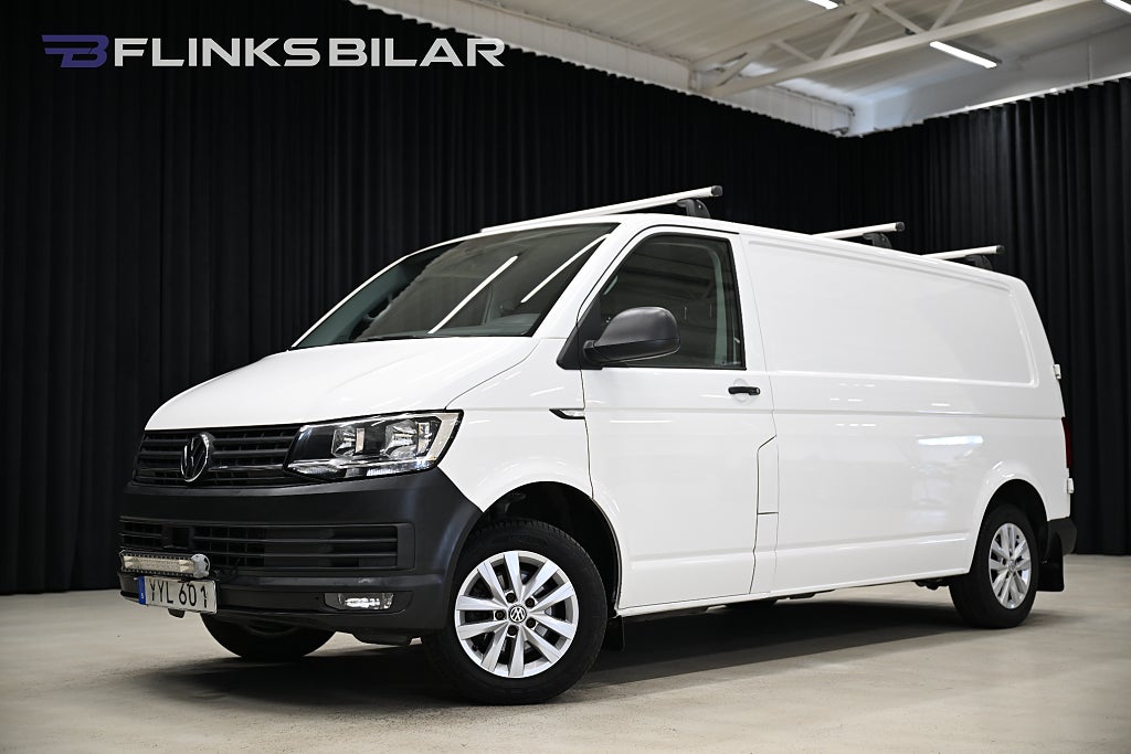 Volkswagen Transporter DSG 150HK L2|Inredd|Drag|Värmare|EnÄgare|Leasbar