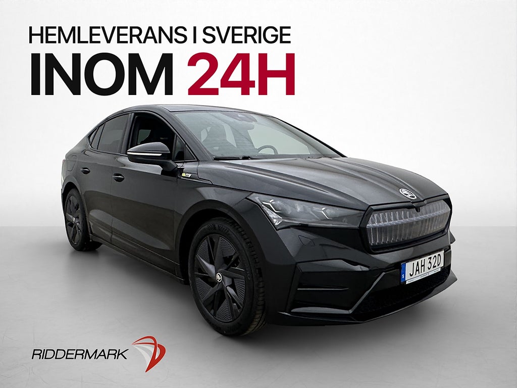 Skoda Enyaq Coupé RS 299hk Dragkrok Panorama Matrix MOMS