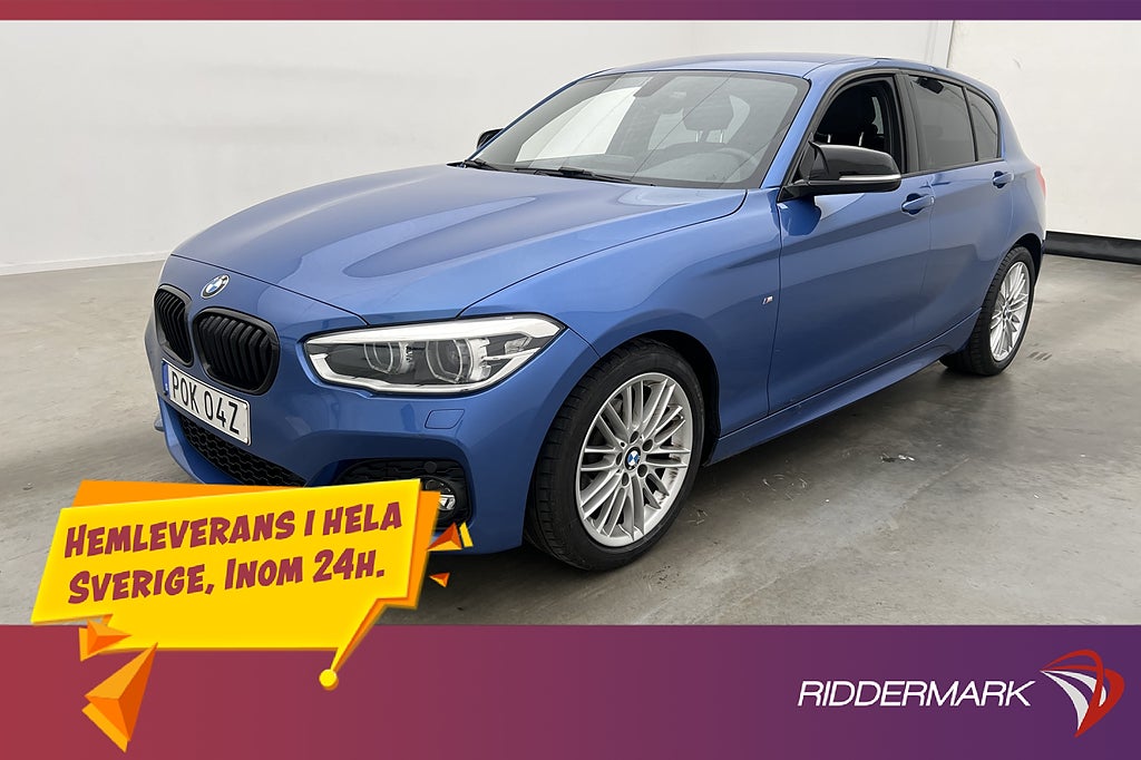 BMW 118I 136hk M Sport Skinn Sensorer Sportstolar