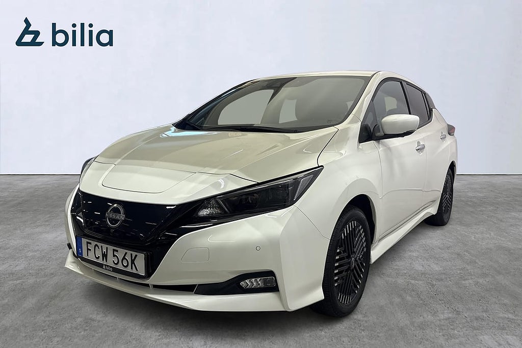 Nissan Leaf 62kwh/ Luftvärmepump/ N-connecta/ V-hjul/ 360...