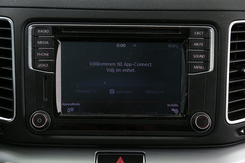 Volkswagen Sharan 2,0 TDI 150hk Premium Aut Panorama 7-sits Värmare Drag