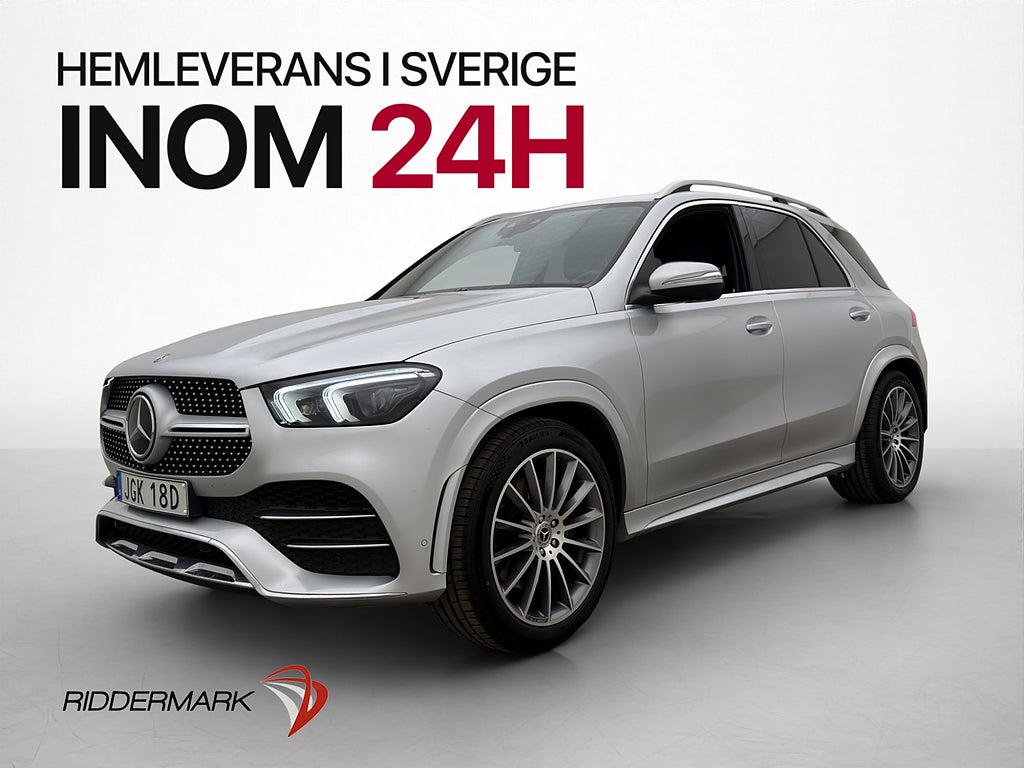 Mercedes-Benz GLE 300 d 4M AMG Line Värmare Luft 360° Drag