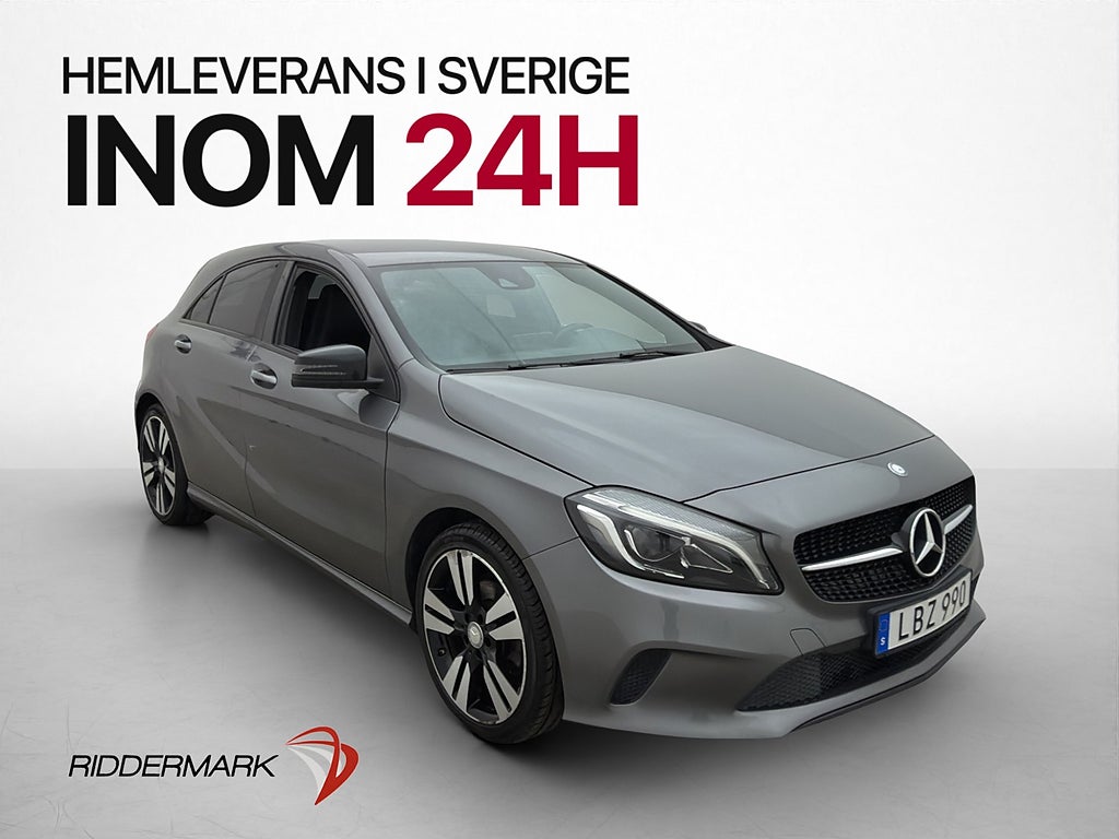Mercedes-Benz A180 180 122hk Urban Line Dragkrok Halvskinn