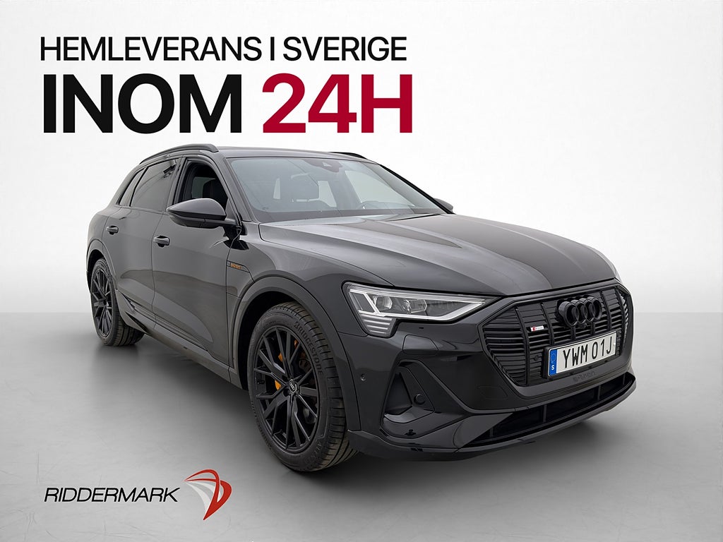 Audi E-Tron 55 Q S Line Black Edition Pano B&O 360 Navi Drag