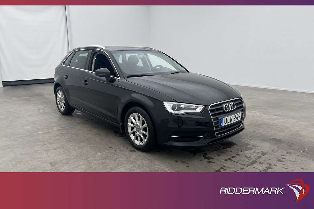 Audi A3 Sportback TFSI 110hk Attraction Sensorer Farthållare