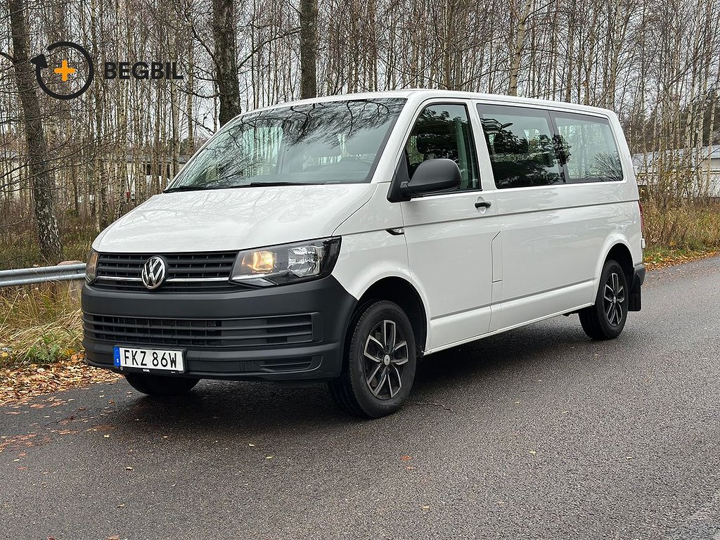 Volkswagen Caravelle 2.0 TDI 150HK DSG  I 9-Sits I Värmare I Nybesiktad I 5,95% Ränta