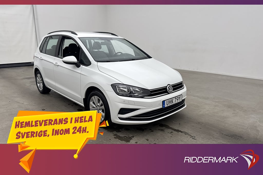 Volkswagen Golf Sportsvan 1.0 TSI CarPlay Adp-Fart Sensorer