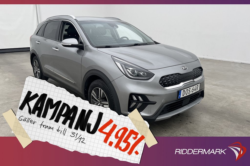 Kia Niro P-HEV 141hk Advance Plus 2 Värmare Kame 4,95% Ränta