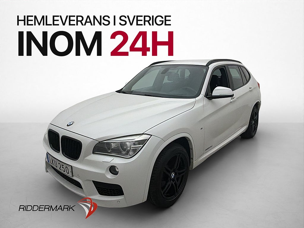 BMW X1 xDrive20d 184hk M-Sport Navi P-sensor Hifi Drag