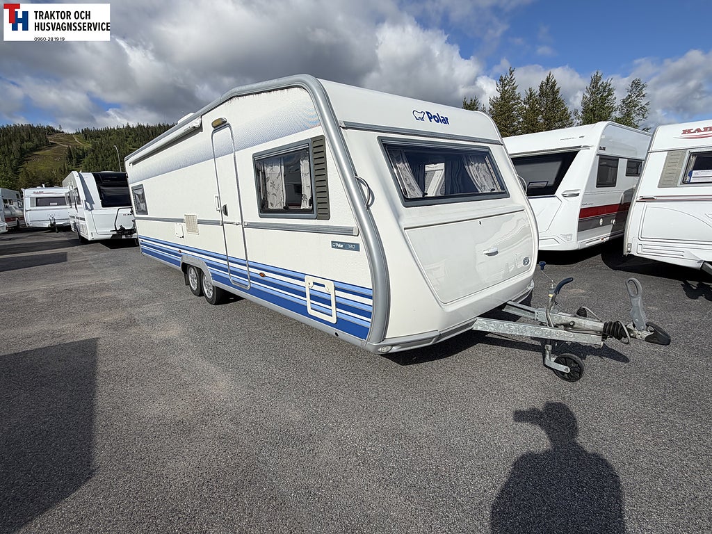 Polar 730 med Dinette och överbädd, Markis, AC -09