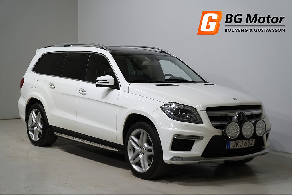Mercedes-Benz GL 350CDI 258HK 4MATIC AMG 7-sits/Drag/Pano/H&K/360/Luft