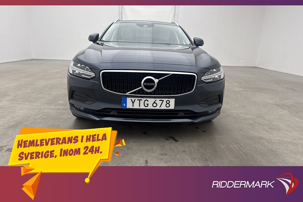 Volvo V90 D4 Momentum VOC Värmare Skinn Kamera Navi Drag