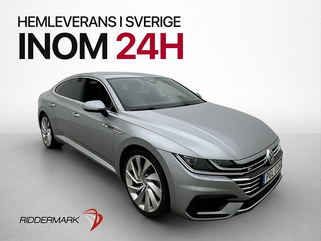 Volkswagen Arteon 4Motion 190hk GT R-line Värm Kamera Drag