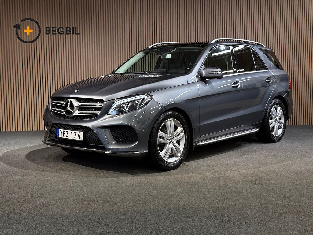 Mercedes-Benz GLE 350 d 4MATIC AMG I Panorama I Värmare I 360 I Drag I GPS I Nyser