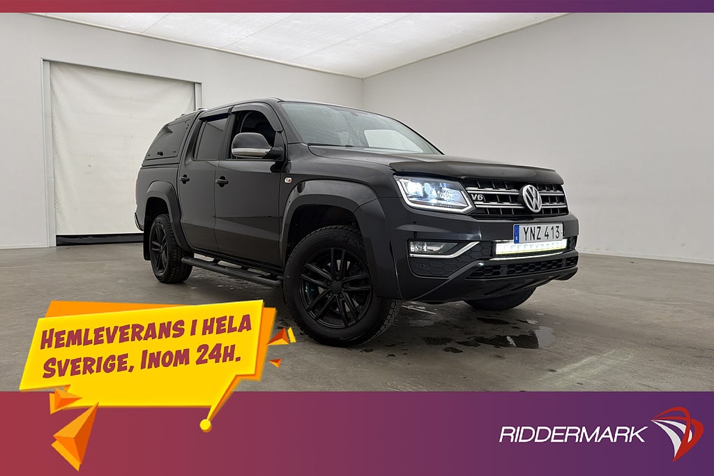 Volkswagen Amarok Aviater V6 4M Värm Drag CARPLAY 1-Ägare