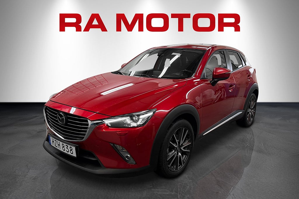 Mazda CX-3 2.0 SKYACTIV-G 120hk Optimum Navi Kamera Skinn 2015