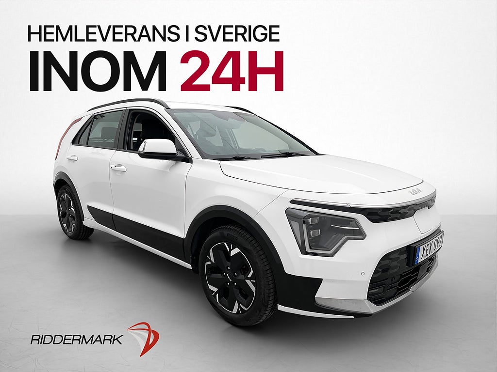 Kia Niro EV Action Kamera CarPlay Navi Halvskinn MOMS