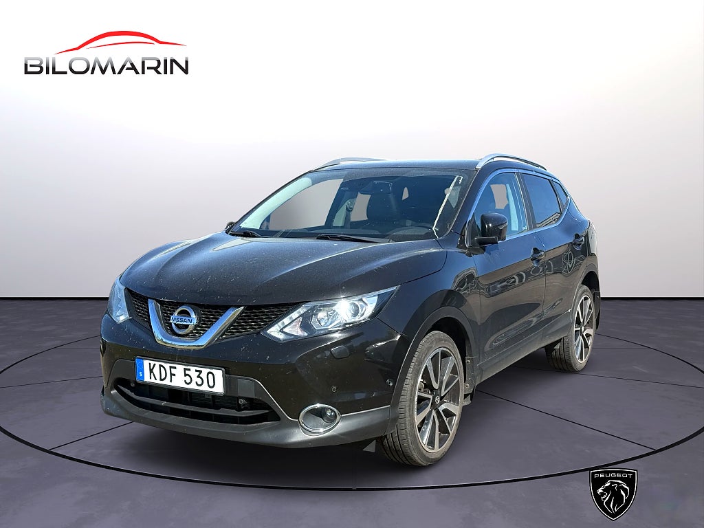 Nissan Qashqai DIG-T XTRONIC-CVT 115hk KAMERA/ELSTOL/NAVI/PANO/NYBES