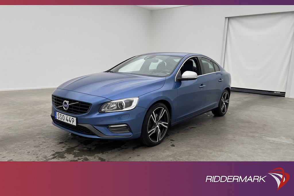 Volvo S60 D4 181hk R-Design VOC H/K Värmare Sensorer Drag