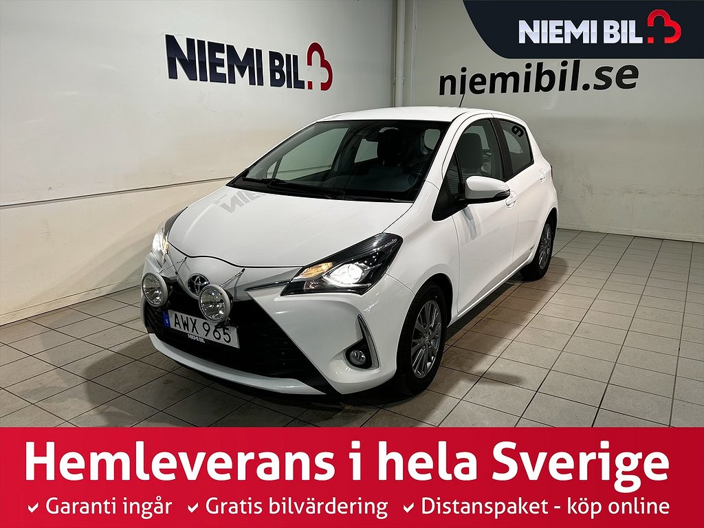 Toyota Yaris 5-dörrar 1.5 VVT Kamkedja Kamera MoK S/V-hjul