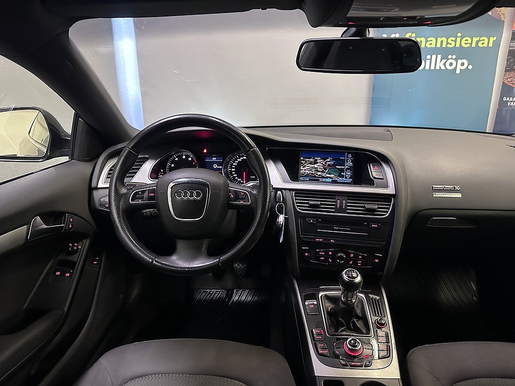 Audi A5 Coupé 2.0 TFSI | 2 Ägare | Fullservice | Drag | Navi |