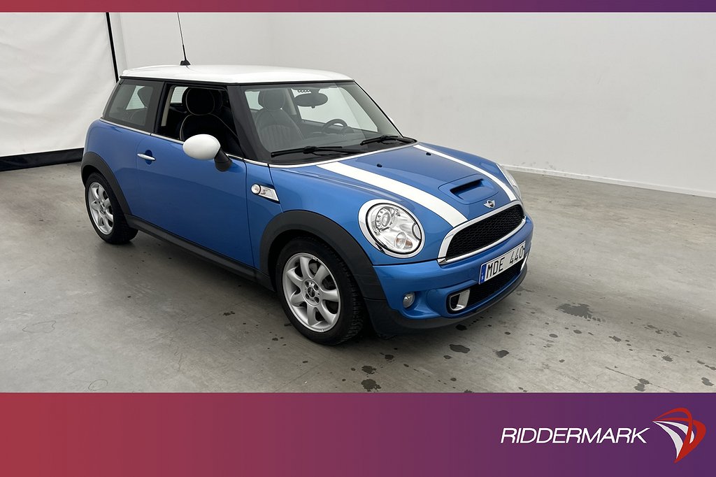 MINI Cooper S 184hk Chili Navi Skinn Farthåll 4,95% RÄNTA