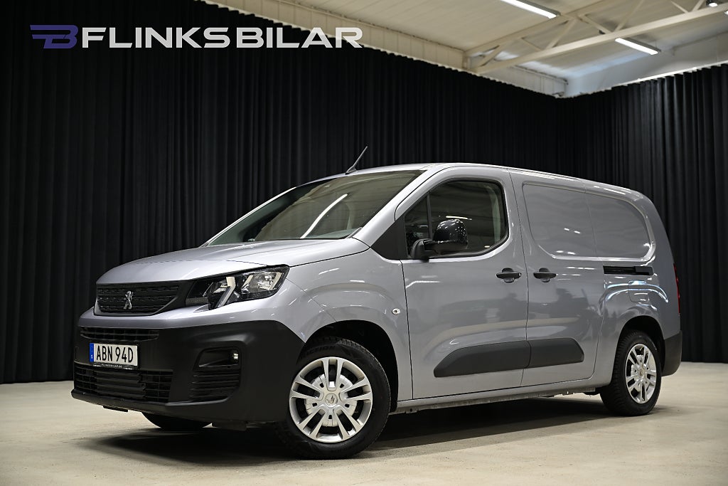Peugeot Partner 130HK L2 Automat|Servicebil|Inredd|GPS|Backkamera|Moms