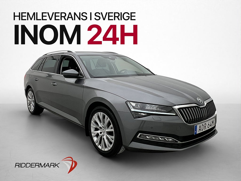 Skoda Superb 4x4 200hk Business Värmare Drag Pano MOMS