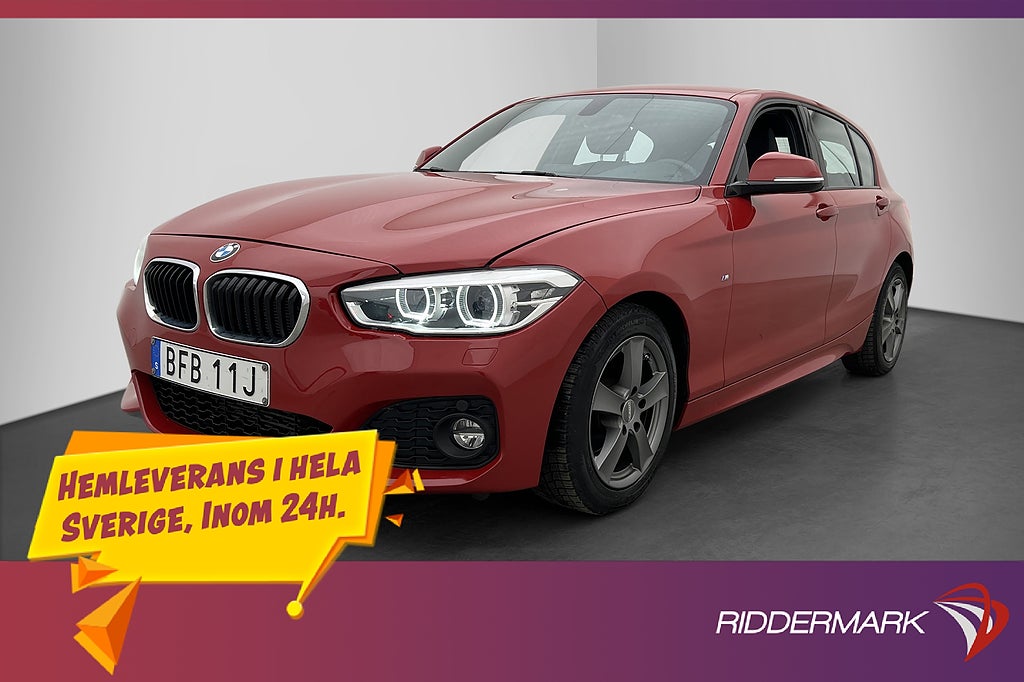 BMW 118I M Sport Skinn P-Sensorer Bluetooth Två-Brukare