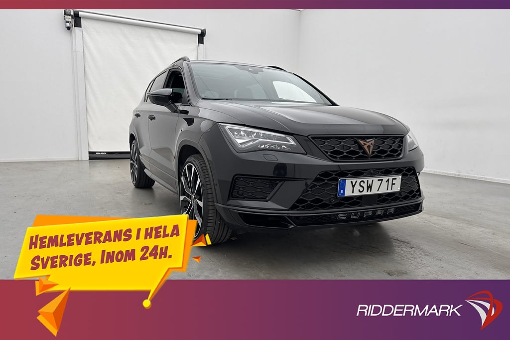 Cupra Ateca 2.0 TSI 4Drive 300hk Navi 360° CarPlay Pano