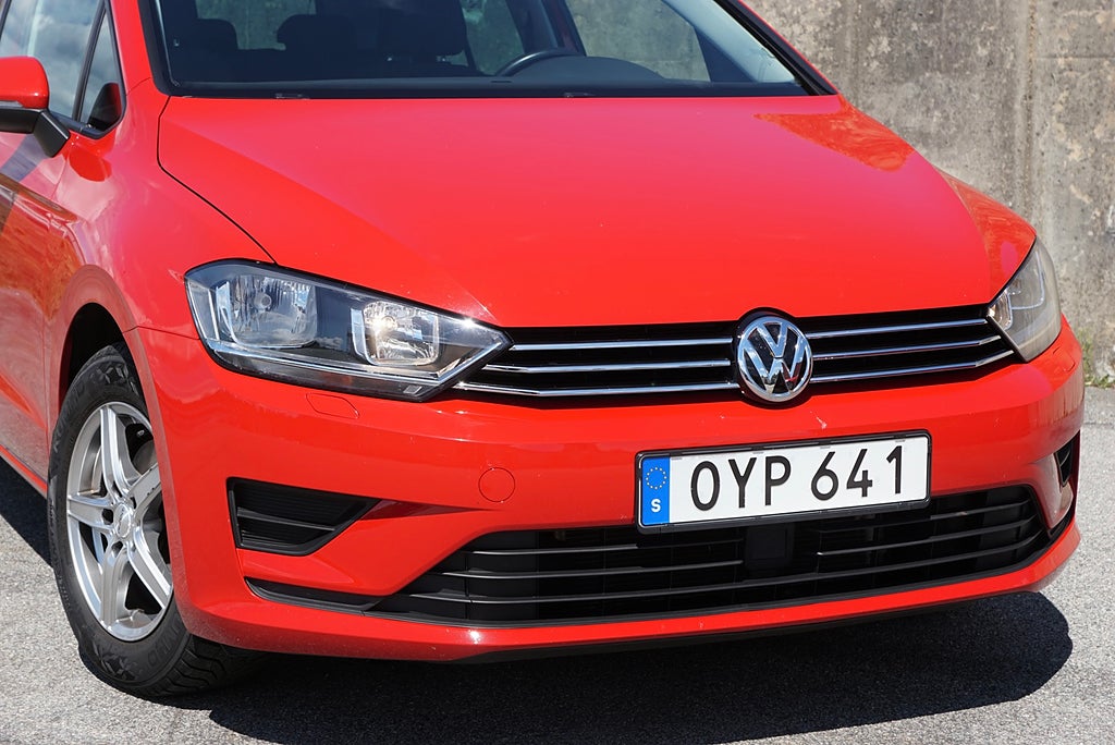 Volkswagen Golf Sportsvan 1.2 TSI 110hk|1-Ägare|Drag|B-Kamera|Adaptiv-Fart|