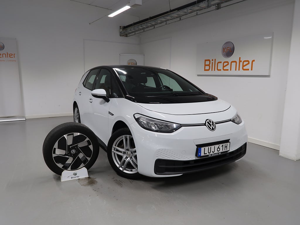 Volkswagen ID.3 *KAMPANJ* Pro Performance V-Däck ingår Navi-CarPlay-Amb