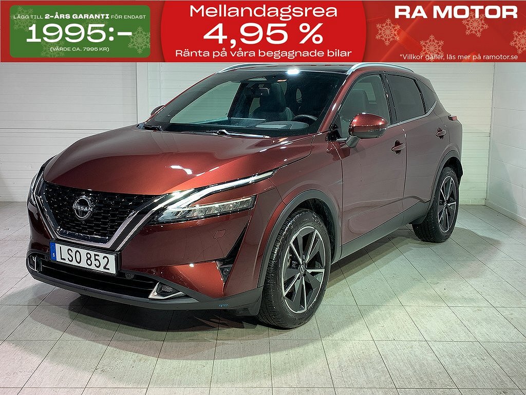 Nissan Qashqai 1.3 MHEV Xtronic | TEKNA+ | BOSE | PANO | 2024