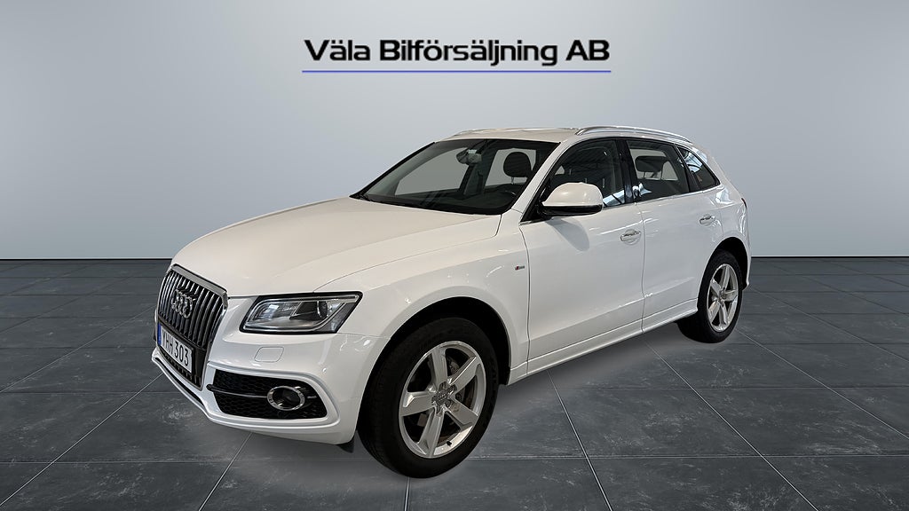 Audi Q5 2.0 TDI 190hk Q S Tronic S-line / Värmare / Drag 
