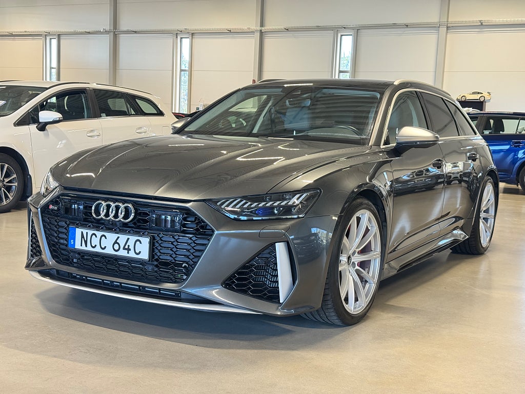 Audi RS6 NIGTHVISION DRAGKROK BENSINVÄRMARE B&O 3D-KAMERA 