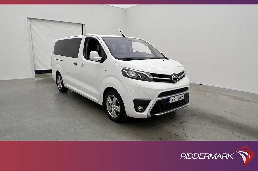 Toyota ProAce Verso L3 Dragkrok PDC 9-Sits HUD