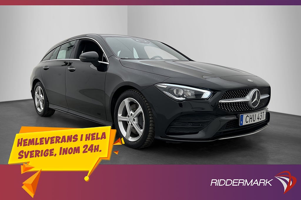 Mercedes-Benz CLA 220 SB AMG Wide Burmester Värmare Drag