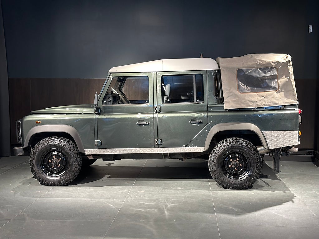 Land Rover Defender 110 Dubbelhytt Pick Up, DCPU, 2.5 TD5 122 hk
