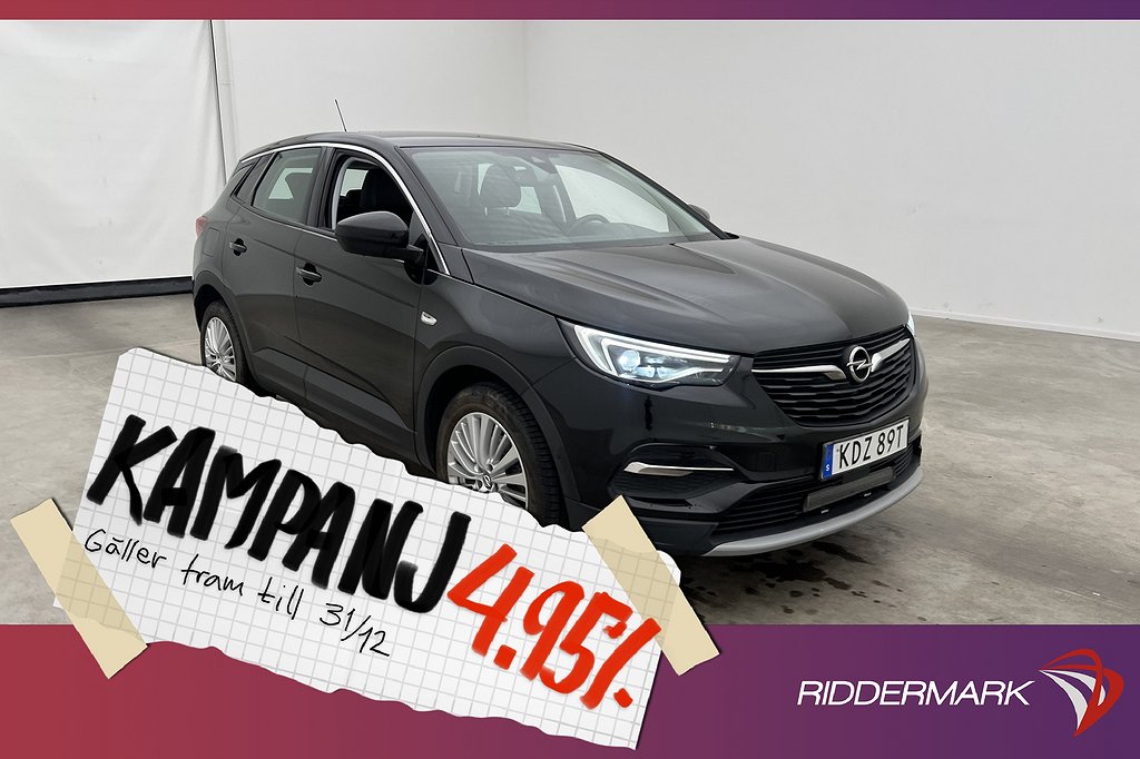 Opel Grandland X 1.6 180hk Dynamic Sensorer Ha 4,95% Ränta