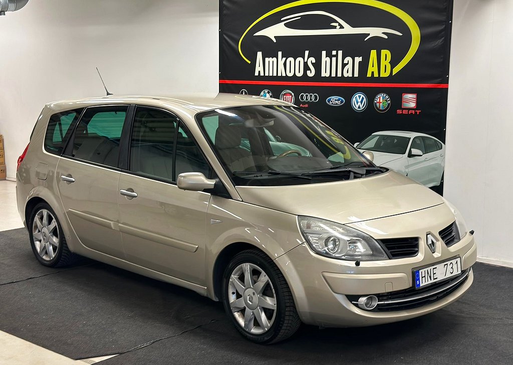 Renault Grand Scénic 2.0 dCi Euro 4 7 SITS