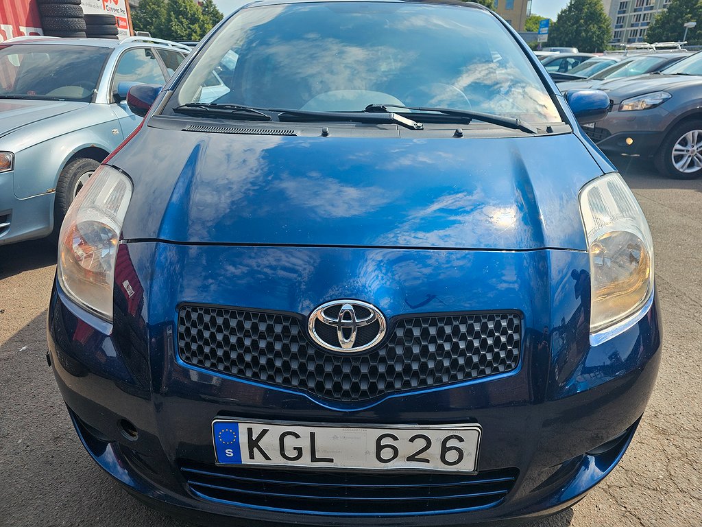 Toyota Yaris 5-dörrar 1.4 D-4D Euro 4 billig skatt