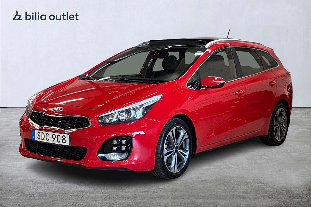 Kia Ceed sw 1.6 CRDi DCT GT-Line 136hk Panorama Navi Carplay