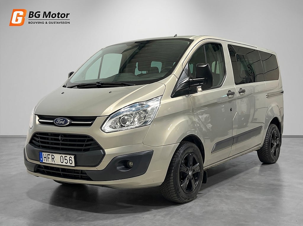 Ford Tourneo Custom 300 2.2 TDCi 125HK 9-sits/Drag/Nyservad