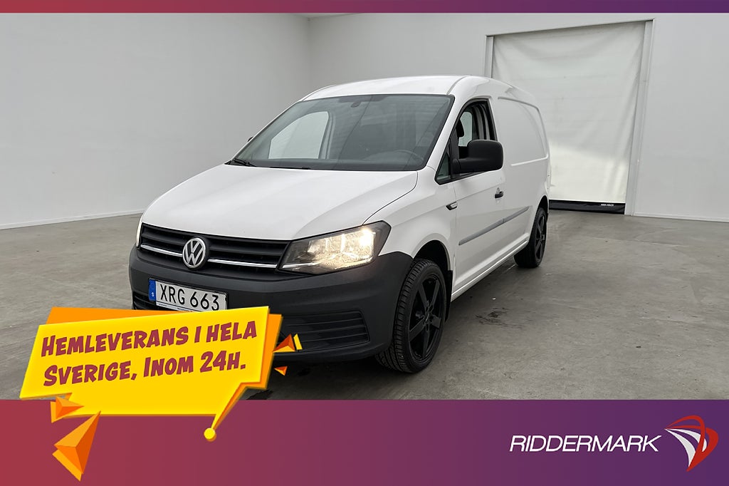 Volkswagen Caddy Maxi Värmare PDC CARPLAY Farthållare Moms