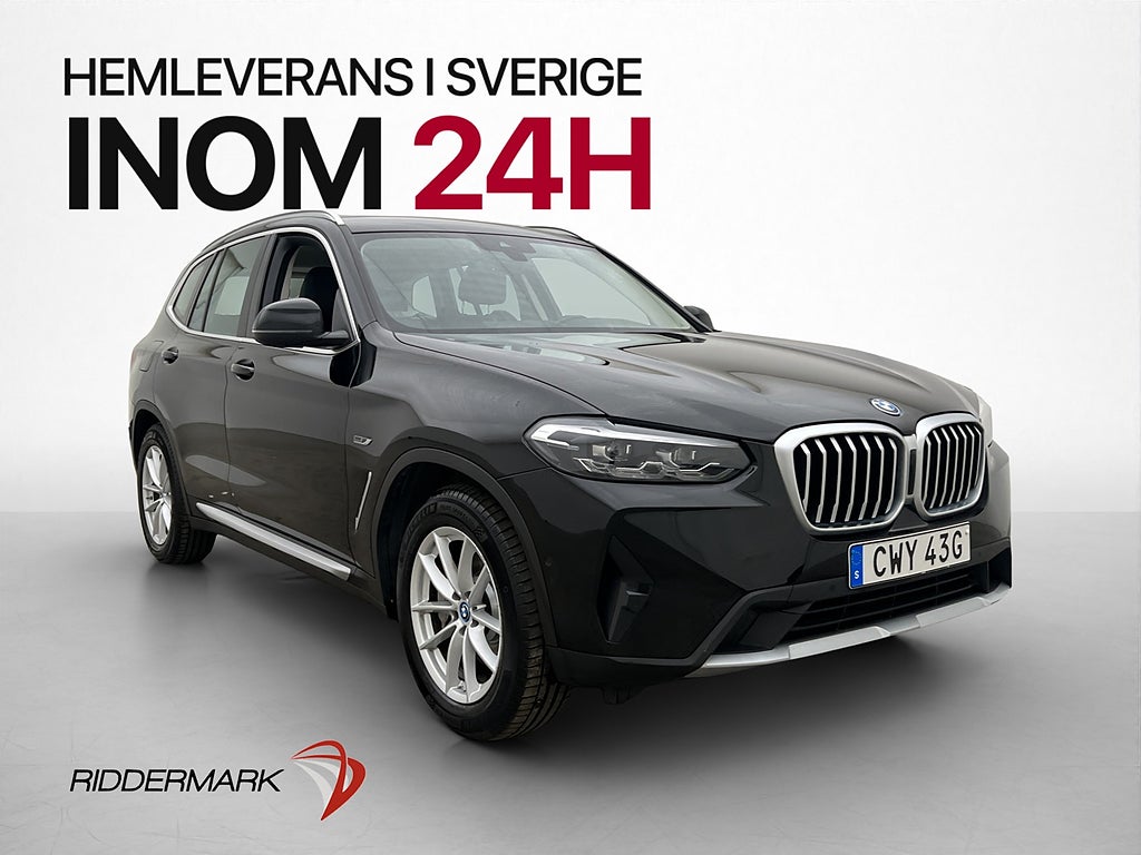BMW X3 xDrive30e Drag Kamera Navi Skinn Carplay ISOFIX